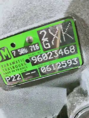 Pezzo di ricambio per auto di seconda mano riduttore per bmw serie 3 compact (e46) 318ti riferimenti oem iam 2gxk 96023468 p22 0612593 automat 7508716