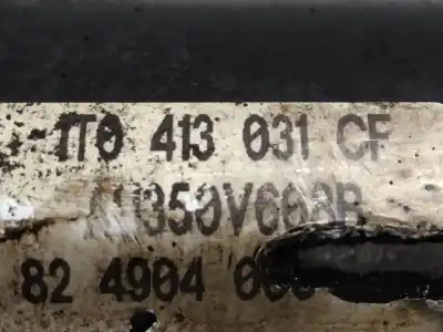 Автозапчастина б/у передній правий амортизатор для audi a3 (8p) 2.0 tdi s line (103kw) посилання на oem iam 1t0413031cf  