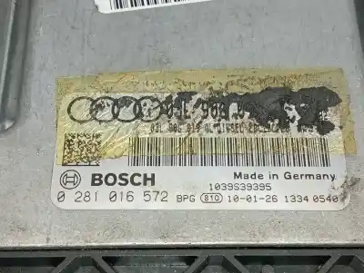 Second-hand car spare part ecu engine control for audi a4 b8 avant (8k5) 2.0 tdi oem iam references 0281016572  03l906019al