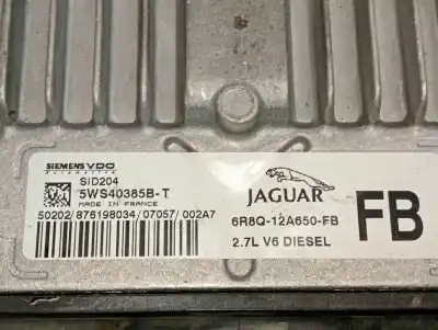 Second-hand car spare part ecu engine control for jaguar s-type 2.7 v6 diesel cat oem iam references 5ws40385bt  
