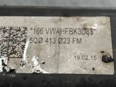 Peça sobressalente para automóvel em segunda mão amortecedor dianteiro esquerdo por seat leon (5f1) style referências oem iam 5q0413023fm  