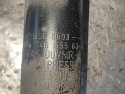 Автозапчасти б/у задний левый амортизатор за citroen c-elysée shine ссылки oem iam 9674665580  