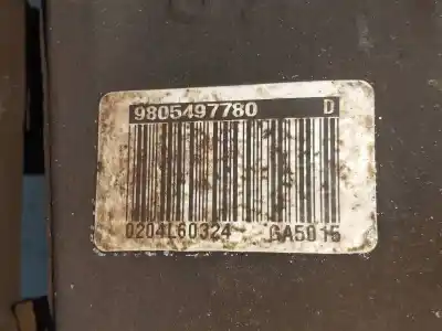 Second-hand car spare part front right brake caliper for citroen c-elysée seduction oem iam references 9805497780  