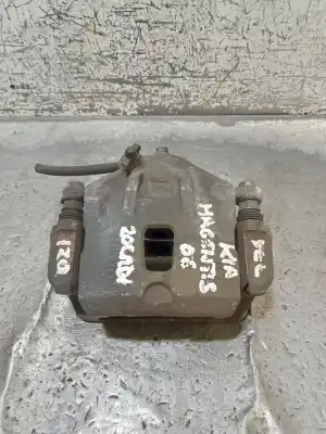 Pezzo di ricambio per auto di seconda mano pinza freno anteriore sinistra per kia magentis active riferimenti oem iam 