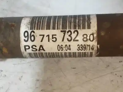 Second-hand car spare part front right transmission for citroen c-elysée seduction oem iam references 9671573280  