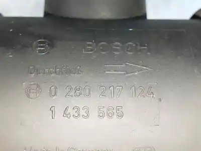 Second-hand car spare part flowmeter for bmw serie 3 coupe (e46) 318 ci oem iam references 0280217124  1433565