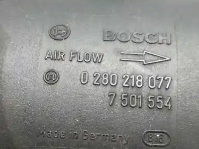 Second-hand car spare part flowmeter for bmw serie 7 (e65/e66) 745i oem iam references 0280218077  7501554