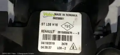 Peça sobressalente para automóvel em segunda mão farol / projetor de nevoeiro direito por dacia duster ii comfort referências oem iam 261500097r  89208691