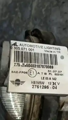 Автозапчастина б/у правий протитуман для mini mini (r56) cooper s посилання на oem iam 275129504  0305071001