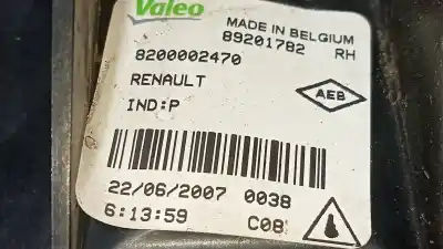 Автозапчасти б/у правая противотуманная фара за renault modus confort expression ссылки oem iam 89201792  8200002470
