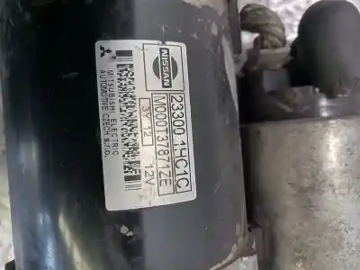 Peça sobressalente para automóvel em segunda mão motor de arranque por nissan note acenta referências oem iam 233001hc1c  