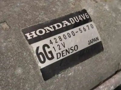 Peça sobressalente para automóvel em segunda mão motor de arranque por honda accord tourer (cw) 2.2 dtec cat referências oem iam 4280005670  
