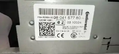 Second-hand car spare part audio system / radio cd for citroen ds4 design oem iam references 9804157780  