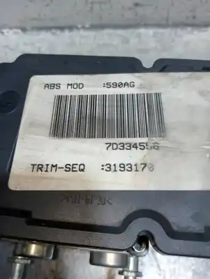 Peça sobressalente para automóvel em segunda mão abs por jeep compass sport referências oem iam 05105590ag  25021202734