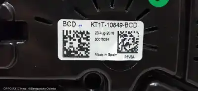 Second-hand car spare part dashboard for ford transit connect combi 220 l1 ambiente oem iam references kt1t10849bcd  