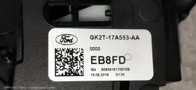 Peça sobressalente para automóvel em segunda mão comutador de limpa vidros por ford transit connect combi 220 l1 ambiente referências oem iam kt1t14b522aa  gk2t17a553aa kt1t3f944aa