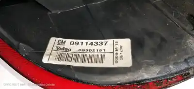 Автозапчастина б/у правий ліхтар для opel corsa c comfort посилання на oem iam 09114337  89302181
