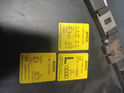 Автозапчастина б/у ліва фара для audi a8 (d2) 4.2 quattro посилання на oem iam 1307022224  4d0941029h