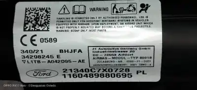 Автозапчасти б/у подушка безопасности передняя левая шторка безопасности за ford puma st-line ссылки oem iam l1tba042d95ae  21340c7x0728