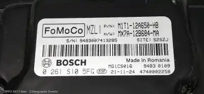 Pezzo di ricambio per auto di seconda mano centralina motore per ford puma st-line riferimenti oem iam 0261s105fg  m1t112a650hb mx7a12b684ma