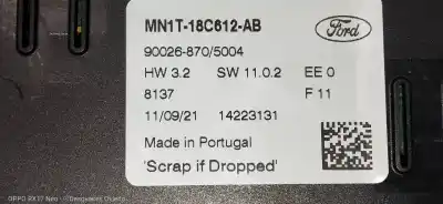 Автозапчастина б/у контроль опалення / кондиціонації для ford puma st-line посилання на oem iam mn1t18c612ab  