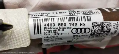 Автозапчасти б/у передняя правая подушка безопасности за audi q7 (4m) 3.0 tdi quattro ссылки oem iam 4m088742h  