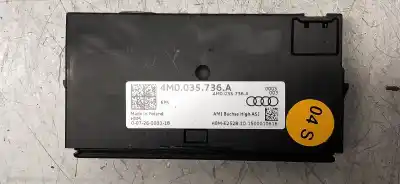 Автозапчасти б/у электронный модуль за audi q7 (4m) 3.0 tdi quattro ссылки oem iam 4m0035736a