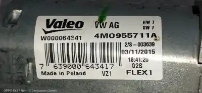 Second-hand car spare part rear windshield wiper motor for audi q7 (4m) 3.0 tdi quattro oem iam references 4m0955711a  w000064341