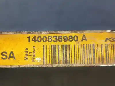 Second-hand car spare part air conditioning condenser / radiator for citroen jumpy hdi 90 27 l1h1 furg. oem iam references 1400836980a   Second-hand car spare part air conditioning condenser / radiator for citroen jumpy hdi 90 27 l1h1 furg. oem iam references 1400836980a