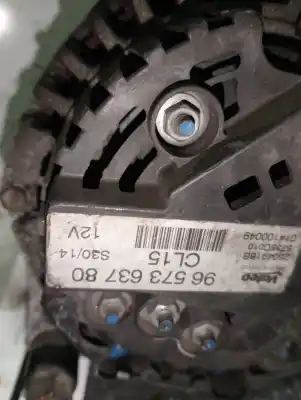 Pièce détachée automobile d'occasion alternateur pour citroen c3 1.4 16v sensodrive x-tr références oem iam 9657363780  