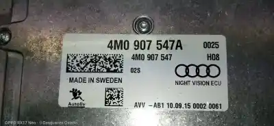 Second-hand car spare part electronic module for audi q7 (4m) 3.0 tdi quattro oem iam references 4m0907547a  