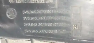 Автозапчасти б/у внутренний левый задний фонарь за skoda superb (3v3) active ссылки oem iam 3v5945307  