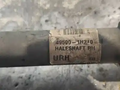 Second-hand car spare part front right transmission for kia cee´d active oem iam references 495001h210  