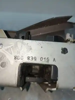 Second-hand car spare part rear right central locking system for audi a3 (8l) 1.9 tdi ambiente oem iam references 8d0839016a  