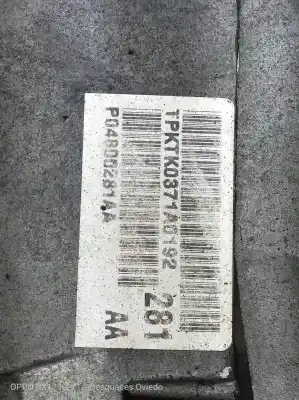 Peça sobressalente para automóvel em segunda mão caixa de velocidades por chrysler 300 m (lr) 2.7 cat referências oem iam p04800281aa automat tpktk0371a0192