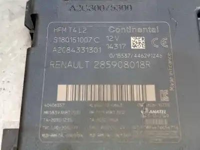 Second-hand car spare part ignition switch for renault clio iv technofeel oem iam references 285908018r  