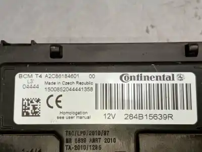 Second-hand car spare part electronic module for renault clio iv technofeel oem iam references 284b15639r  