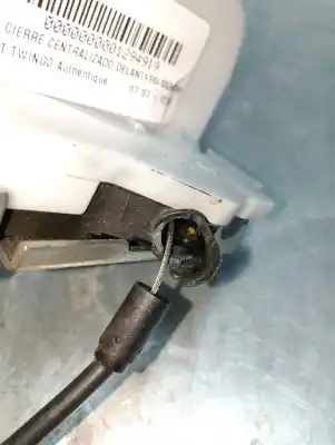 Second-hand car spare part front right central locking system for renault twingo authentique oem iam references 2010081234  