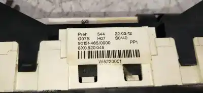 Peça sobressalente para automóvel em segunda mão comando de sofagem (chauffage / ar condicionado)  por audi a1 sportback (8xa) ambition referências oem iam 8x0820045  