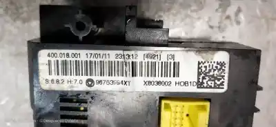 Second-hand car spare part heating / air conditioning control panel for citroen c3 1.4 hdi exclusive oem iam references 96753994xt  