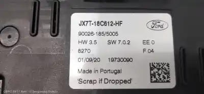 Peça sobressalente para automóvel em segunda mão comando de sofagem (chauffage / ar condicionado)  por ford focus turnier active referências oem iam jx7t18c612hf  