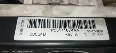 Second-hand car spare part heating / air conditioning control panel for jeep compass sport oem iam references p55111874aa  