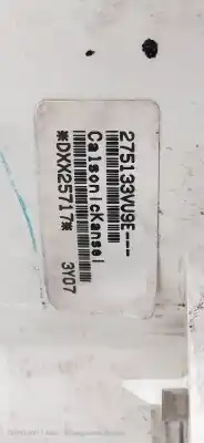 Peça sobressalente para automóvel em segunda mão comando de sofagem (chauffage / ar condicionado)  por nissan note acenta referências oem iam 275133vu9e  