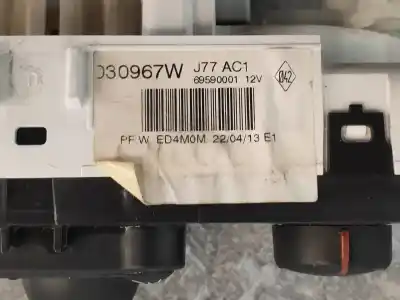 Peça sobressalente para automóvel em segunda mão comando de sofagem (chauffage / ar condicionado)  por renault clio iii authentique referências oem iam 69590001  030967w 69597003