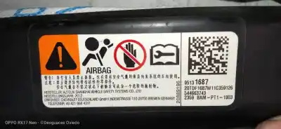 Автозапчастина б/у передня ліва подушка безпеки для opel mokka edition ecoflex посилання на oem iam 95131687  544663743