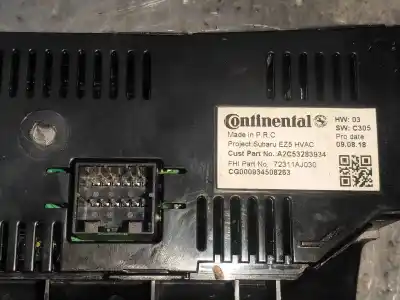 Автозапчастина б/у контроль опалення / кондиціонації для subaru legacy lim. b14 limited посилання на oem iam a2c53283934  72311aj030