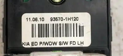 Second-hand car spare part left front power window switch for kia cee´d concept oem iam references 935751h120  