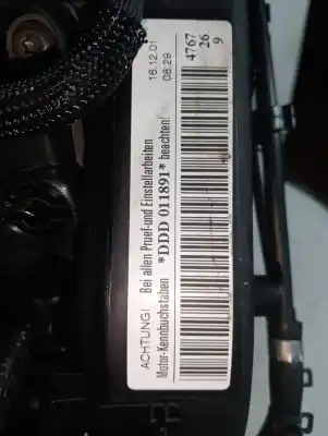 Second-hand car spare part complete engine for audi a6 avant (4gd) 2.0 tdi ultra oem iam references ddd  011891