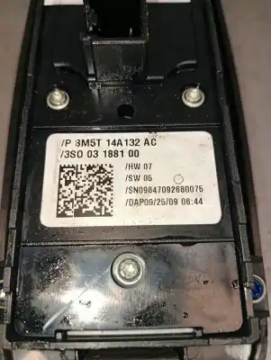 Second-hand car spare part left front power window switch for ford kuga (cbv) trend oem iam references 8m5t14a132ac  3s003188100