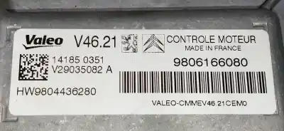 Автозапчасти б/у блок управления двигателем за citroen c-elysée exclusive ссылки oem iam 9806166080 141850351 hw9804436280